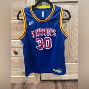 Steph Curry Golden State Warriors Nike 2021 Classic Swingman Jersey Youth Large